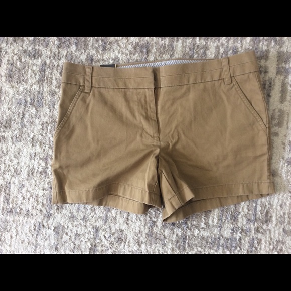 J.Crew size 8 Khaki Shorts new with tags - Picture 3 of 5